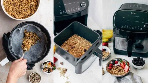 Mách Bạn Cách Làm Granola Ăn Kiêng Tại Nhà Đơn Giản Siêu Ngon Cách làm Granola ăn bằng nồi chiên không dầu