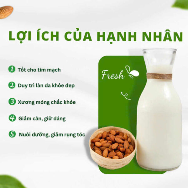 Lợi ích của hạt hạnh nhân